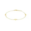 amor Enkelband Voor Dames En Heren, Unisex, Goud 375 | Hart