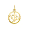 amor Motief Tag Voor Dames, Goud 375 | Geloof/Liefde/Hoop