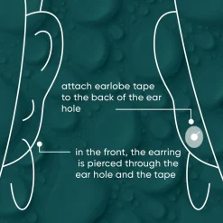 Apricot Earlobe Tapes