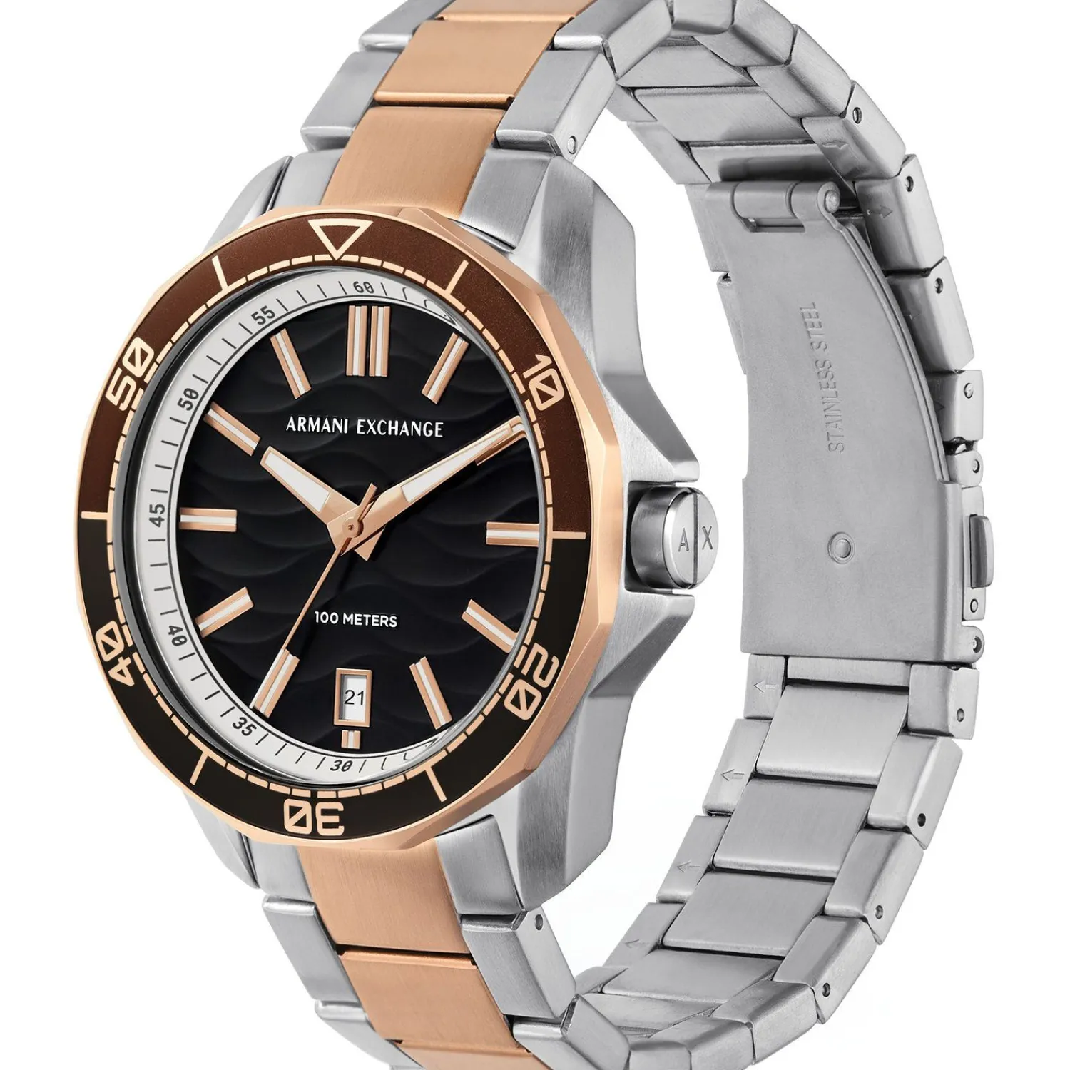 Armani Exchange Herenhorloge Edelstaal