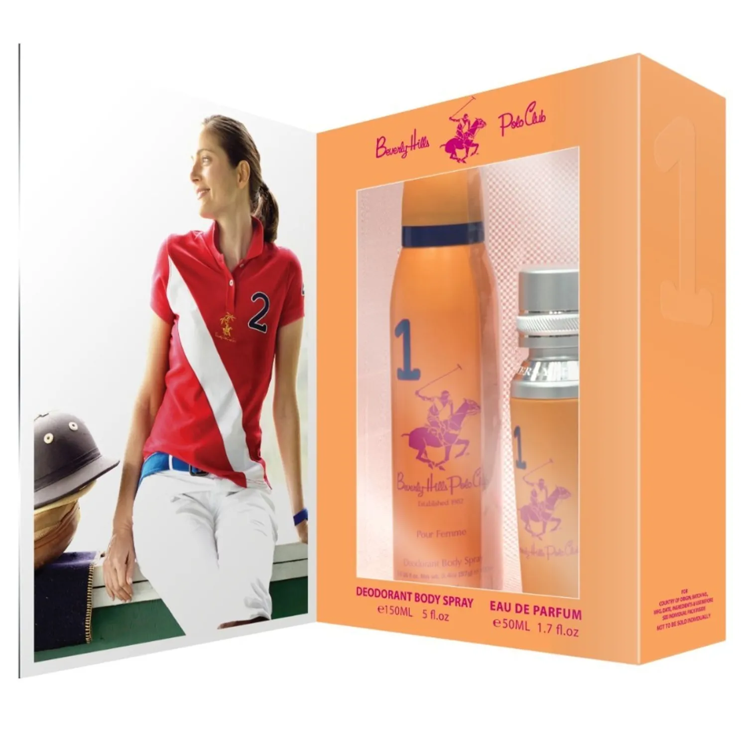 Beverly Hills Polo Club Women One Set Eau De Parfum 150 Ml