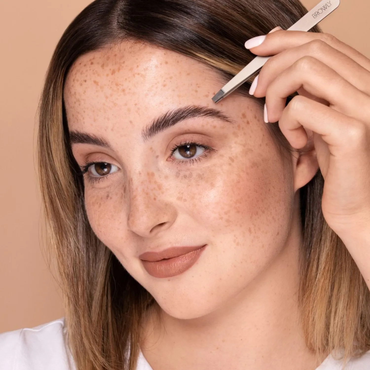 BROWLY Tweezer - Straight