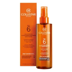 Collistar Supertanning Hydraterende Droge Olie Spf 6