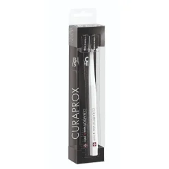 Curaprox Duo Wit Is Zwart Tandenborstel