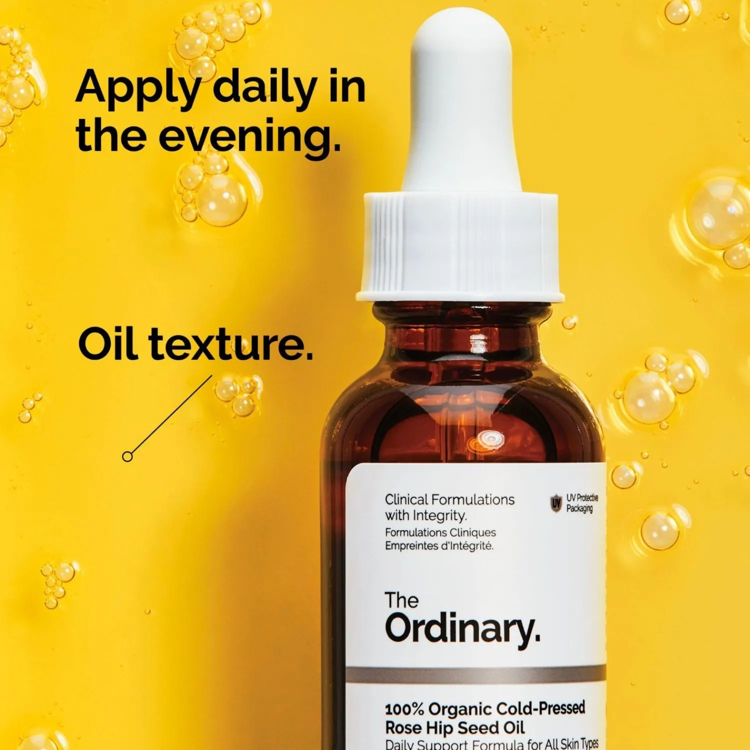 The Ordinary De Gewone Hydratatie 100% Biologische Koudgeperste Rozenbottelzaadolie