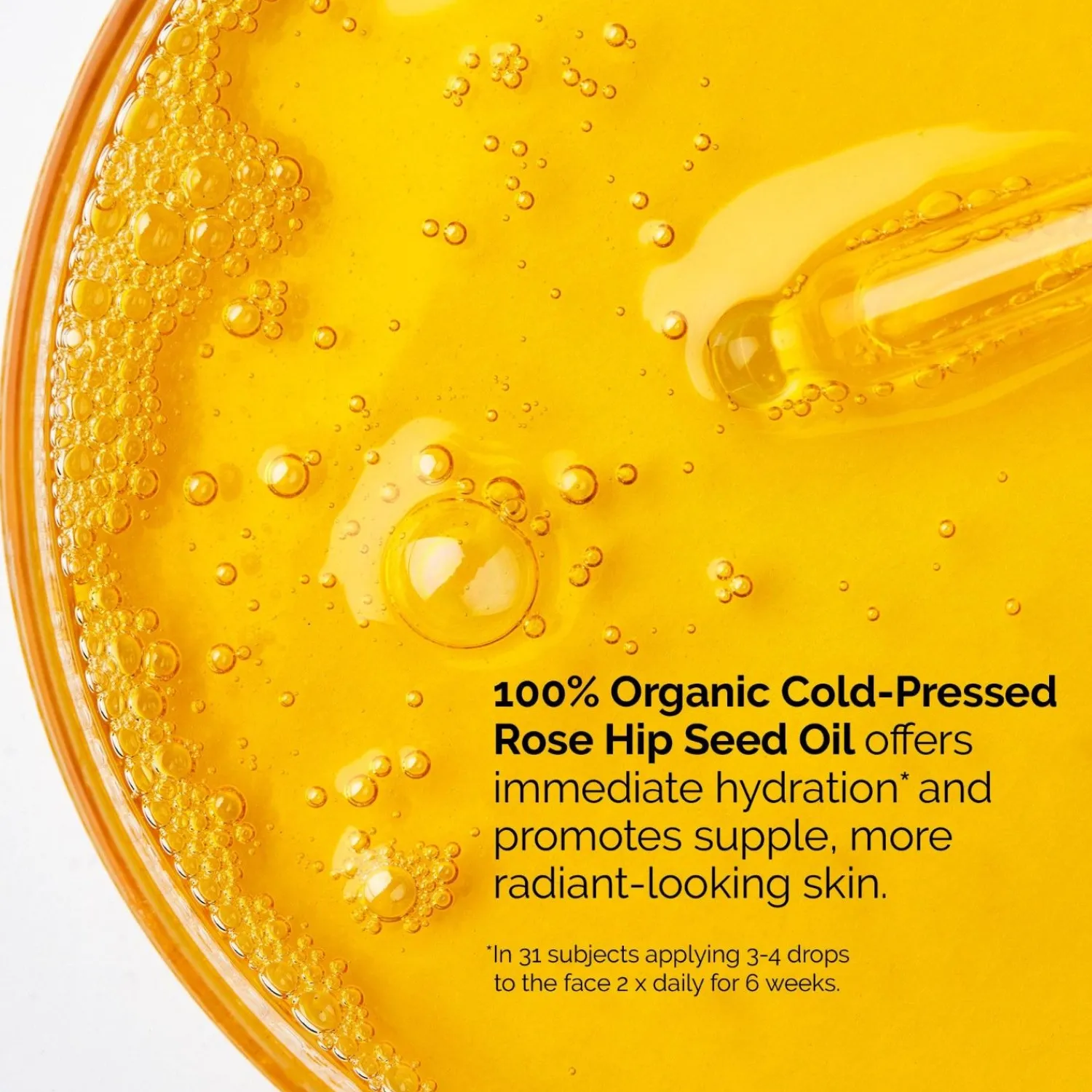 The Ordinary De Gewone Hydratatie 100% Biologische Koudgeperste Rozenbottelzaadolie