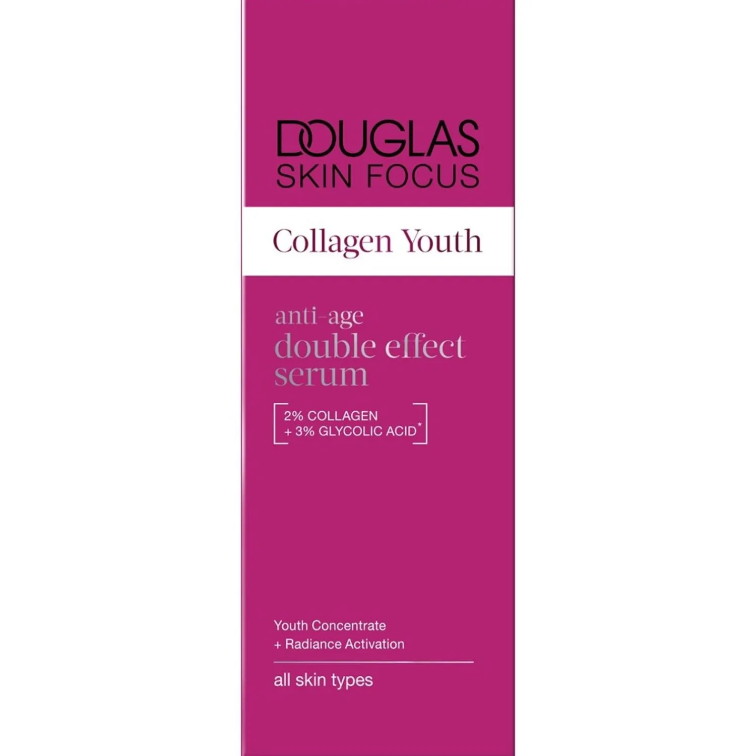 Douglas Collection Skin Focus Collagen Youth Anti-Age Serum Met Dubbel Effect