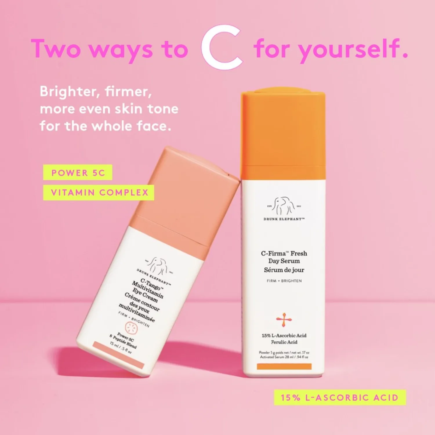 Drunk Elephant C-Tango Multivitamine Oogcreme