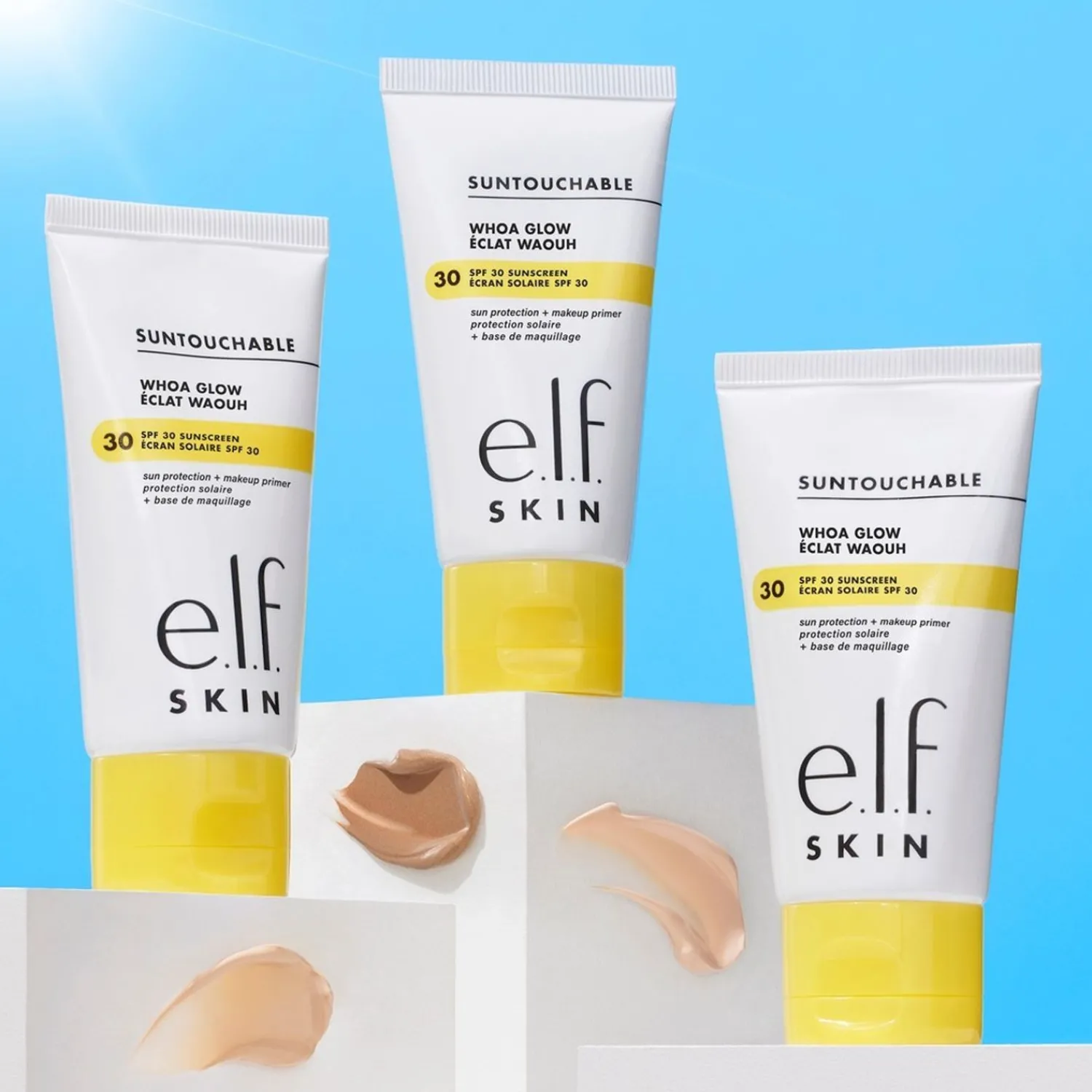 e.l.f. Cosmetics Elf Cosmetica Suntouchable! Wauw, Gloed, Glans, Wauw
