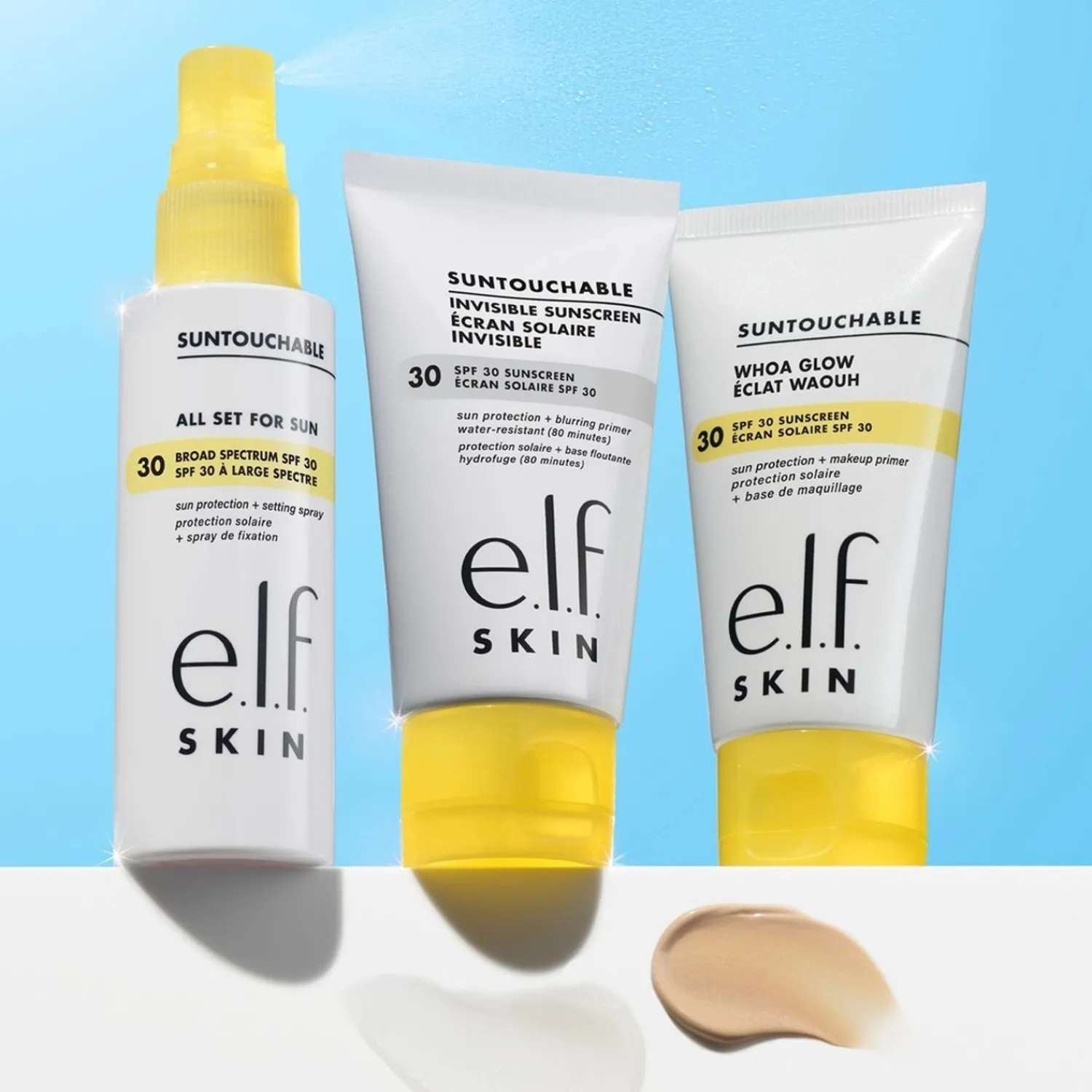 e.l.f. Cosmetics Elf Cosmetics Suntouchable All Set Voor Zon Spf 30