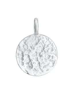 Elli Dames Bedel Plaatje Organisch Gehamerd Blogger Trend In 925 Sterling Zilver