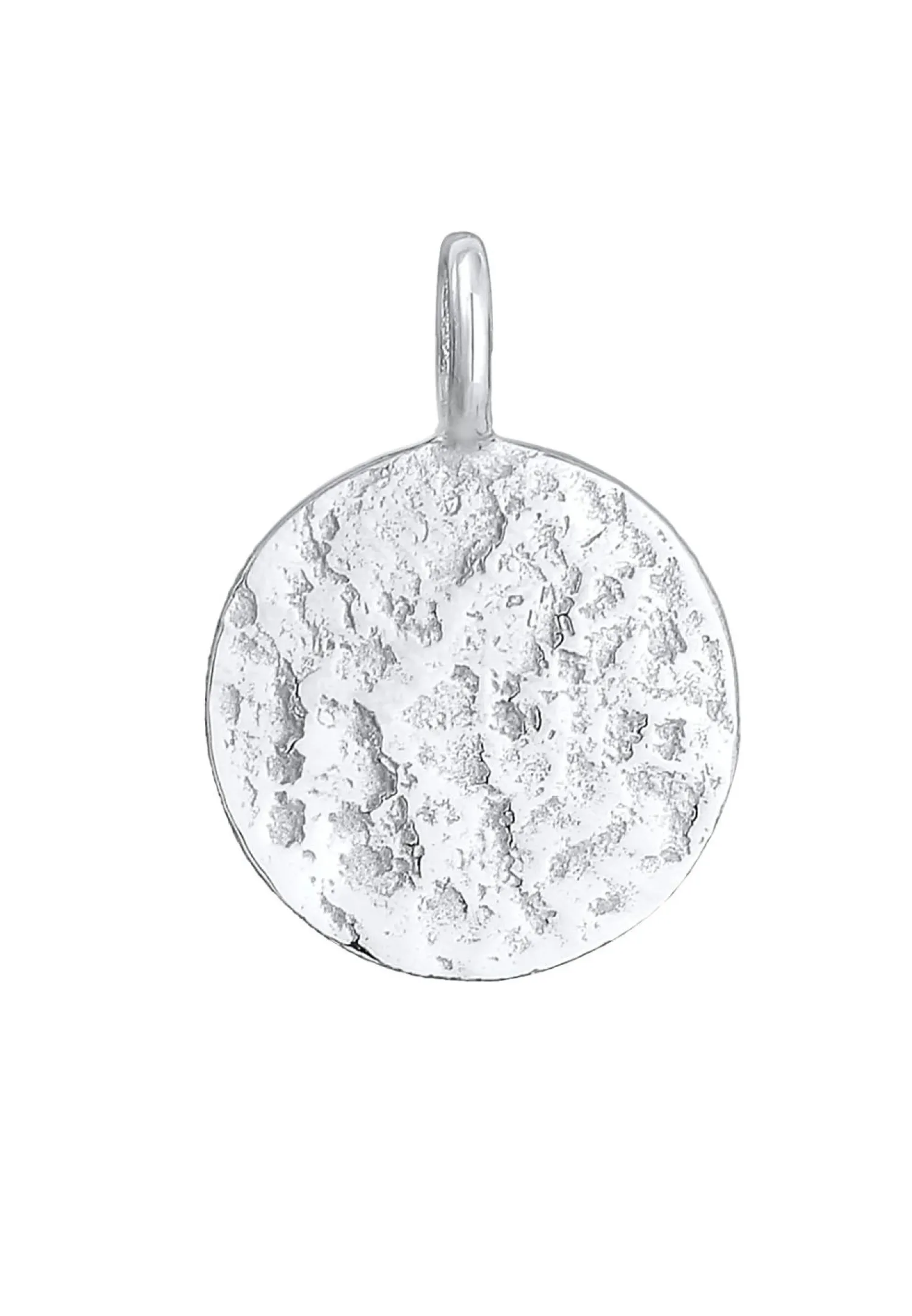 Elli Dames Bedel Plaatje Organisch Gehamerd Blogger Trend In 925 Sterling Zilver