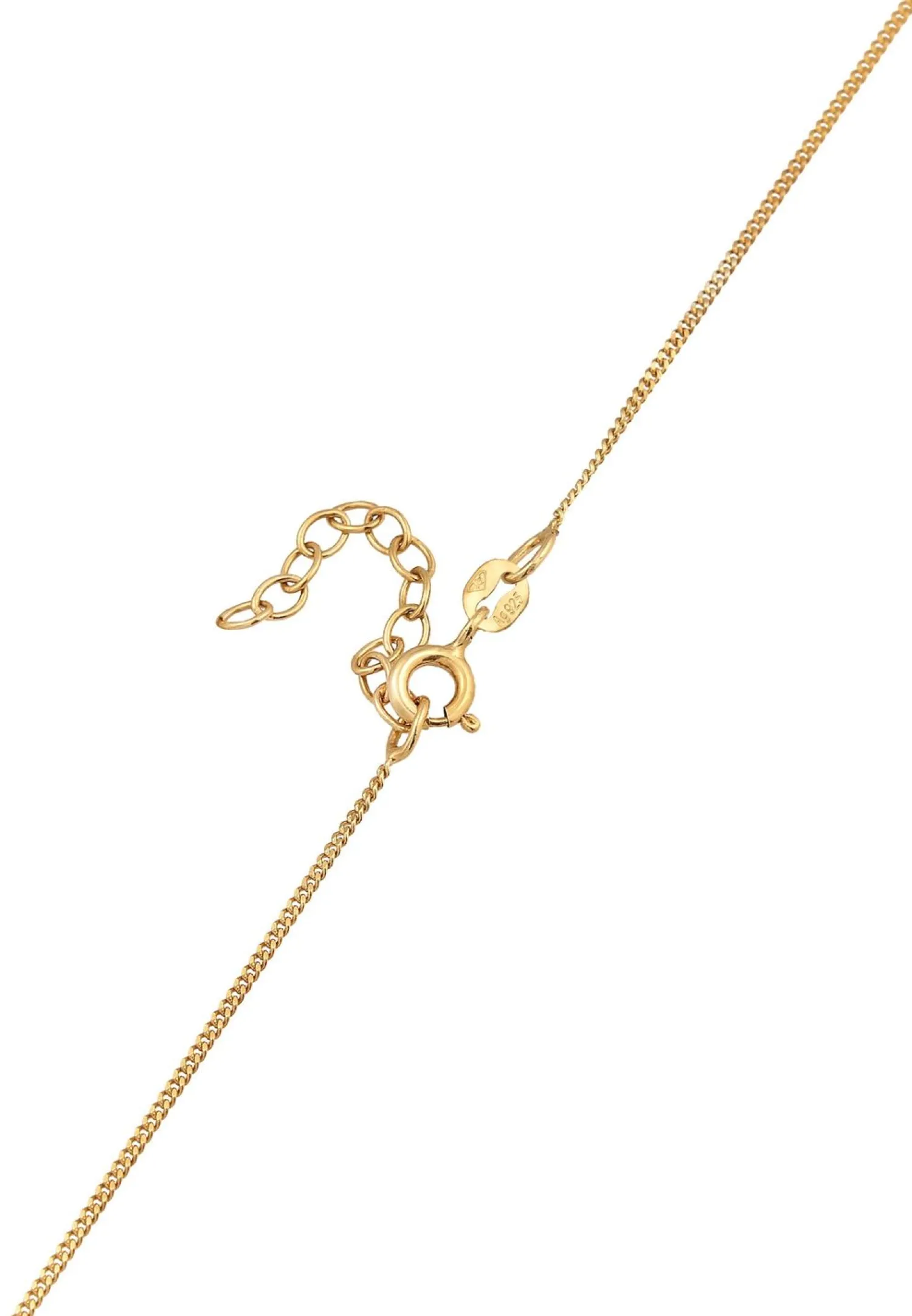 Elli Dames Choker Eenzaam Met Howliet Turkoois In 925 Sterling Zilver Verguld
