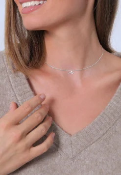 Elli Dames Choker Golf Hanger Maritieme Surfer In 925 Sterling Zilver