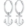 Elli Dames Creoolse Anker Hanger Maritiem In 925 Sterling Zilver