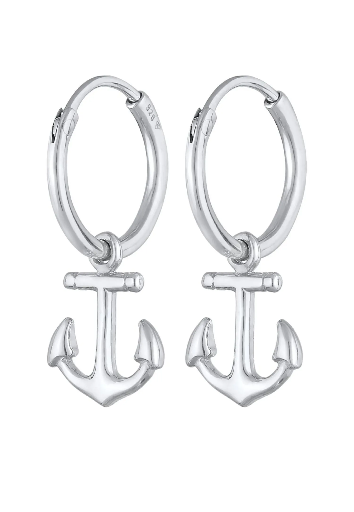 Elli Dames Creoolse Anker Hanger Maritiem In 925 Sterling Zilver