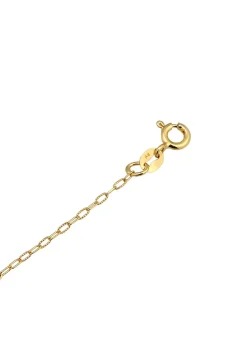 Elli Dames Enkelbandje Plaatje Schakel In 925 Sterling Zilver Verguld