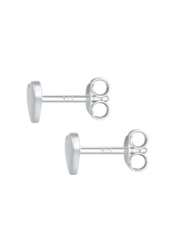 Elli Dames Hart Hanger Stud Oorbellen Basis In 925 Sterling Zilver