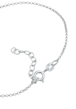 Elli Dames Hart Hanger Stud Oorbellen Basis In 925 Sterling Zilver