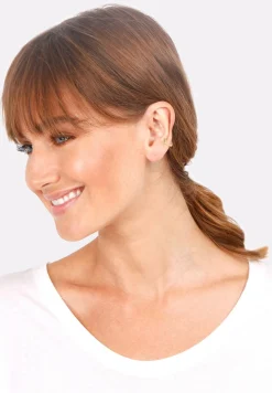 Elli Dames Oorhaakje Enkel Zeshoekig Basic Minimal Blogger In 925 Sterling Zilver