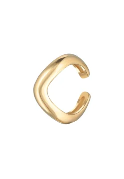 Elli Dames Oorklem Golvend Ontwerp In 925 Sterling Zilver