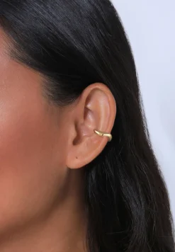 Elli Dames Oorklem Golvend Ontwerp In 925 Sterling Zilver