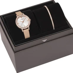 Emporio Armani Horlogeset Edelstaal