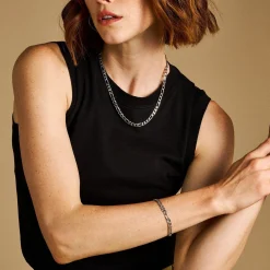 Fossil Ketting Edelstaal