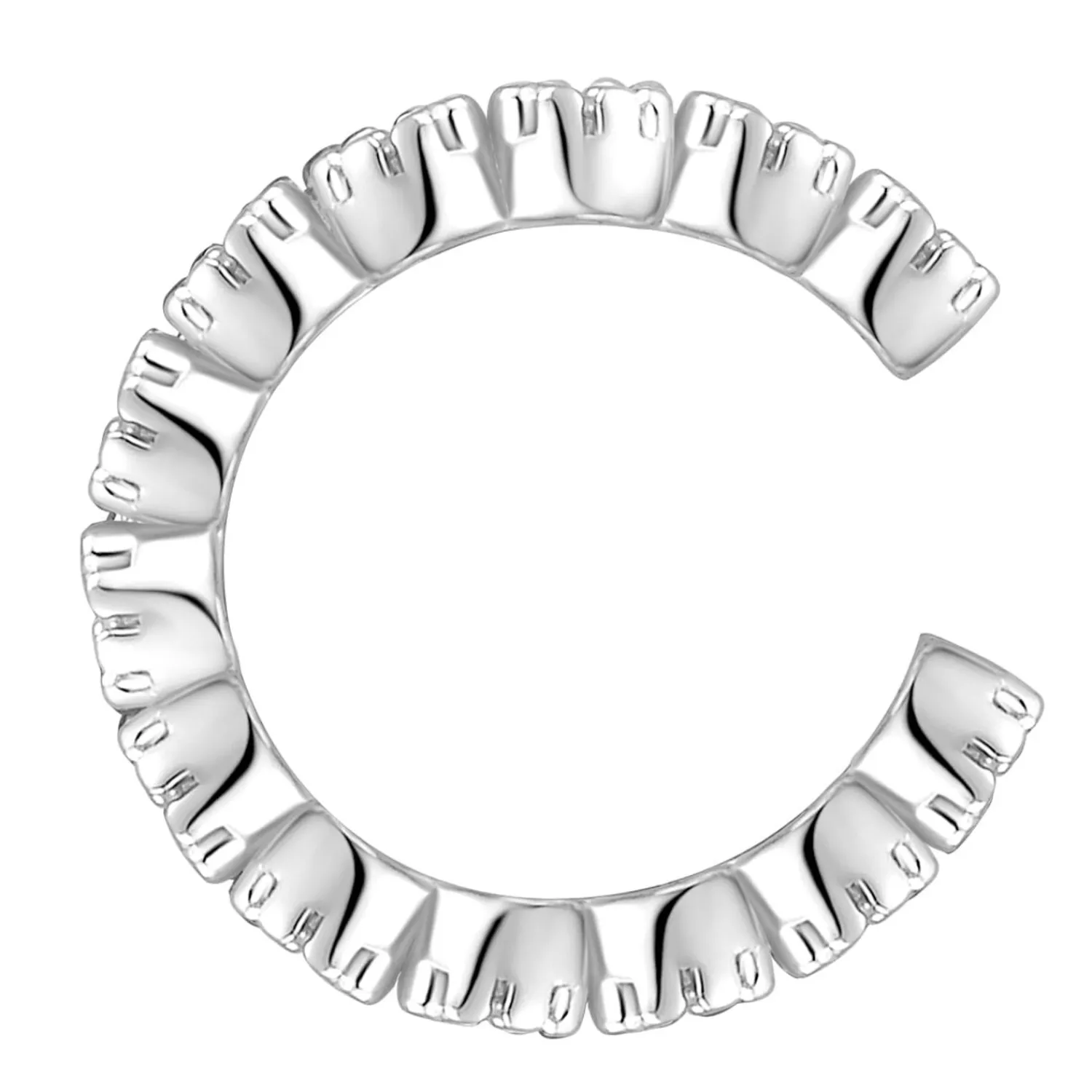 Glanzstücke München Glanzstucke Munchen Zilveren Oor Manchet Sterling Zilver Zirkonia In Zilver