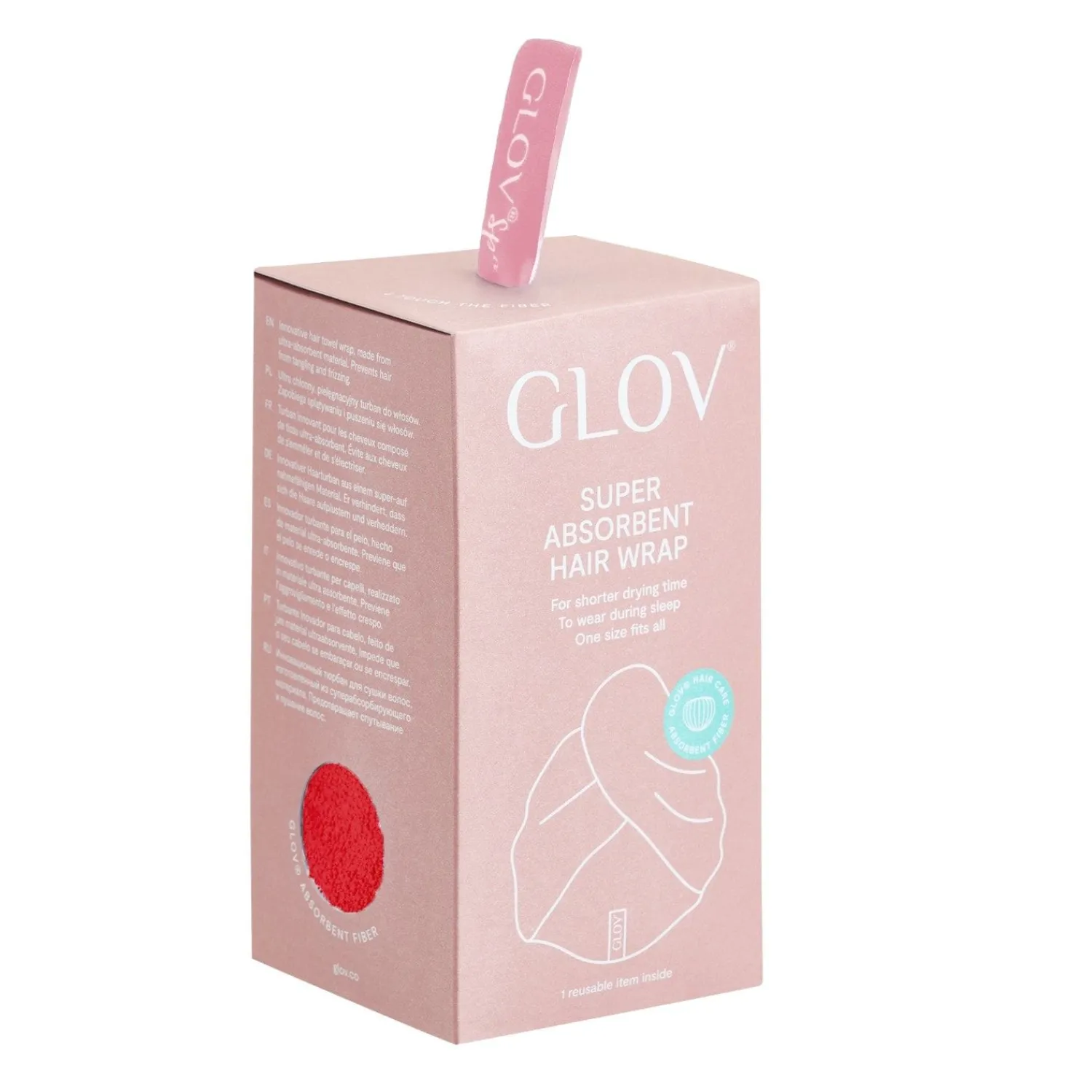 GLOV ® Dubbelzijdige Satijnen Haarhanddoekomslag