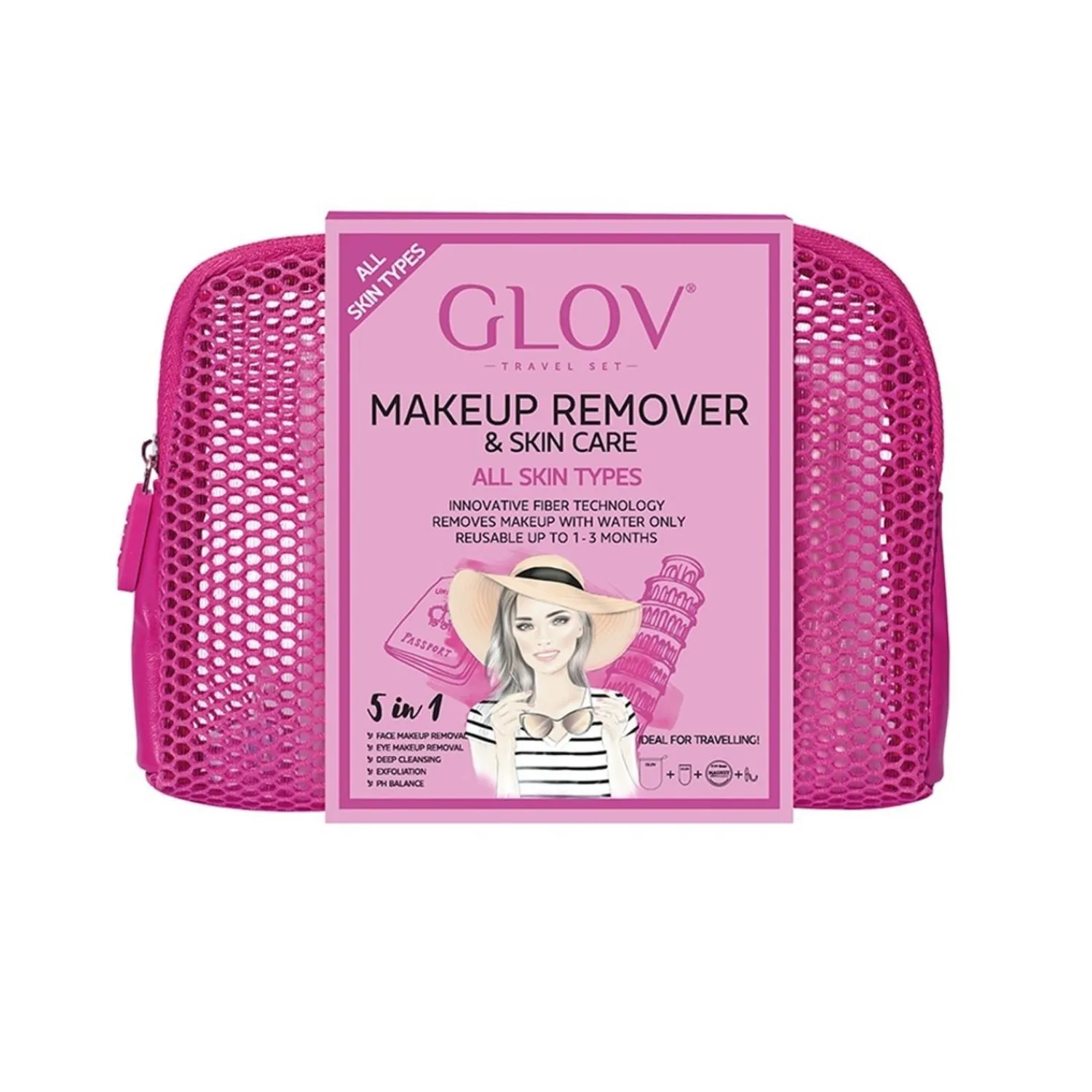 GLOV Reisset Roze