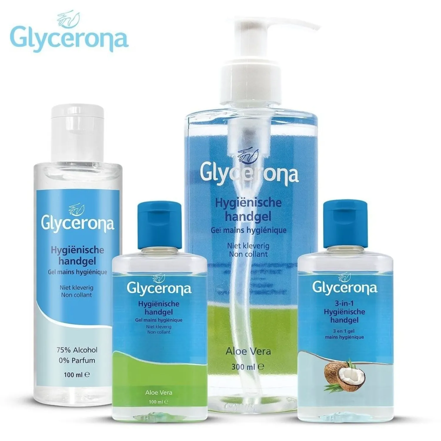 Glycerona Hygienische Handgel Kokos
