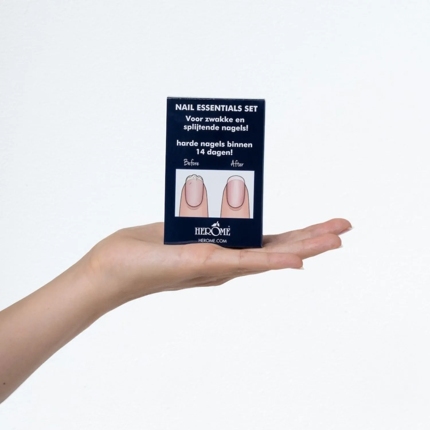 Herome Cosmetics Handverzorging Nail Essentials Set Zwakke En Splijtende Nagels