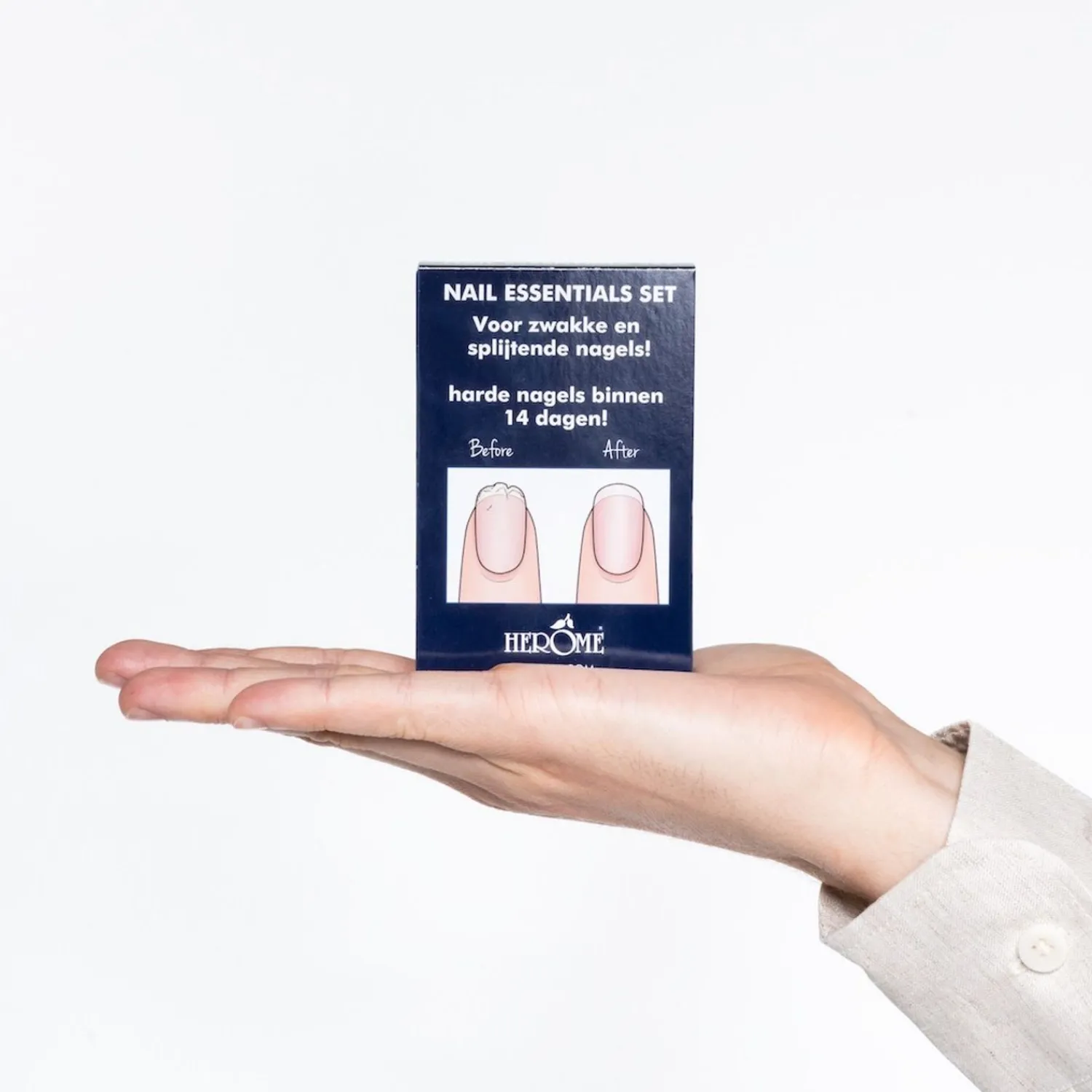Herome Cosmetics Handverzorging Nail Essentials Set Zwakke En Splijtende Nagels
