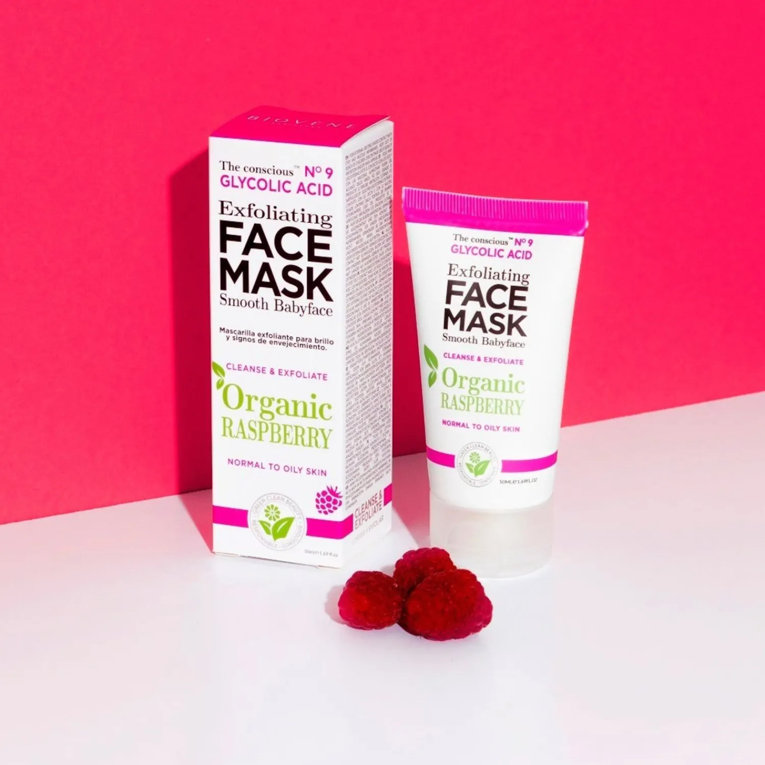 The conscious™ Het Bewuste Exfolierende Gezichtsmasker Met Glycolzuur