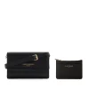 Isabel Bernard Cadeau D'Isabel Dames Crossbody Tas Leer - Zwart