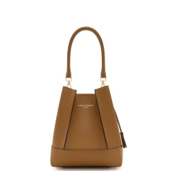 Isabel Bernard Femme Forte Dames Crossbody Tas/Handtas Leer - Bruin