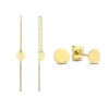 Isabel Bernard Cadeau D'Isabel Dames Giftset/Oorbellen/Oorhangers/Oorknoppen Goud - Goud
