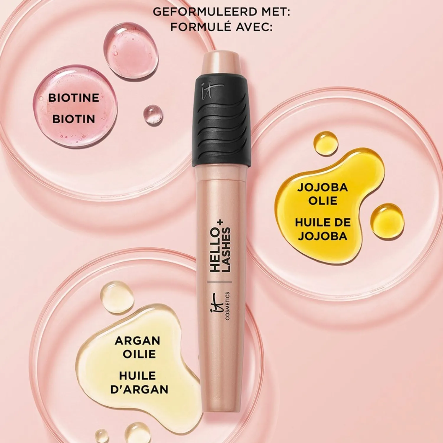 IT Cosmetics Hello Lashes+ Volumizing Mascara With Lash Serum