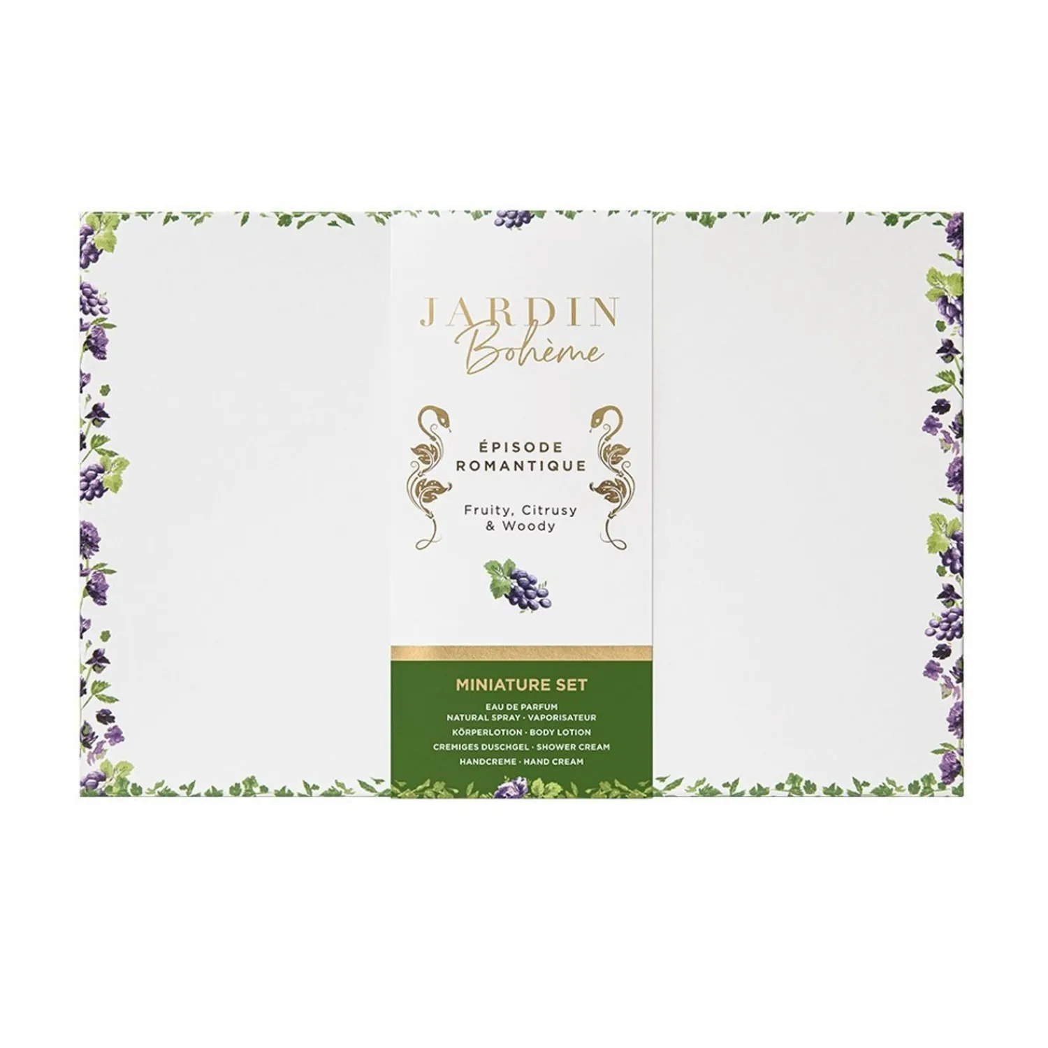 Jardin Bohème Jardin Boheme Fijne Geuren Aflevering Romantische Miniatuur Eau De Parfumset