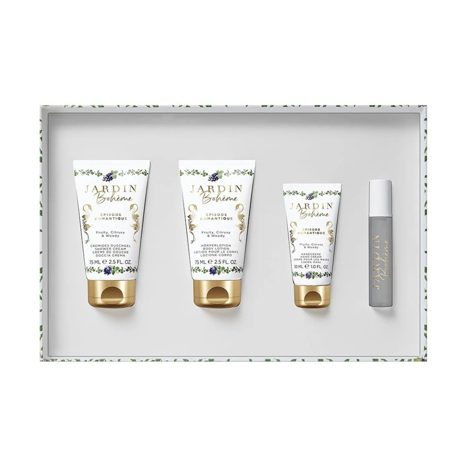 Jardin Bohème Jardin Boheme Fijne Geuren Aflevering Romantische Miniatuur Eau De Parfumset