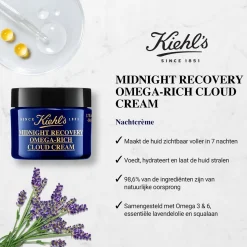 Kiehl’s Kiehl'S Midnight Recovery Omega Rijke Wolkencreme