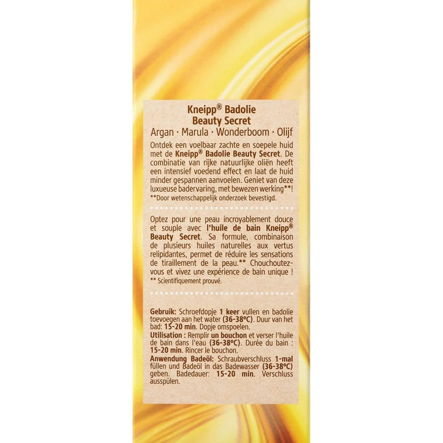 Kneipp Badolie Beauty Secret