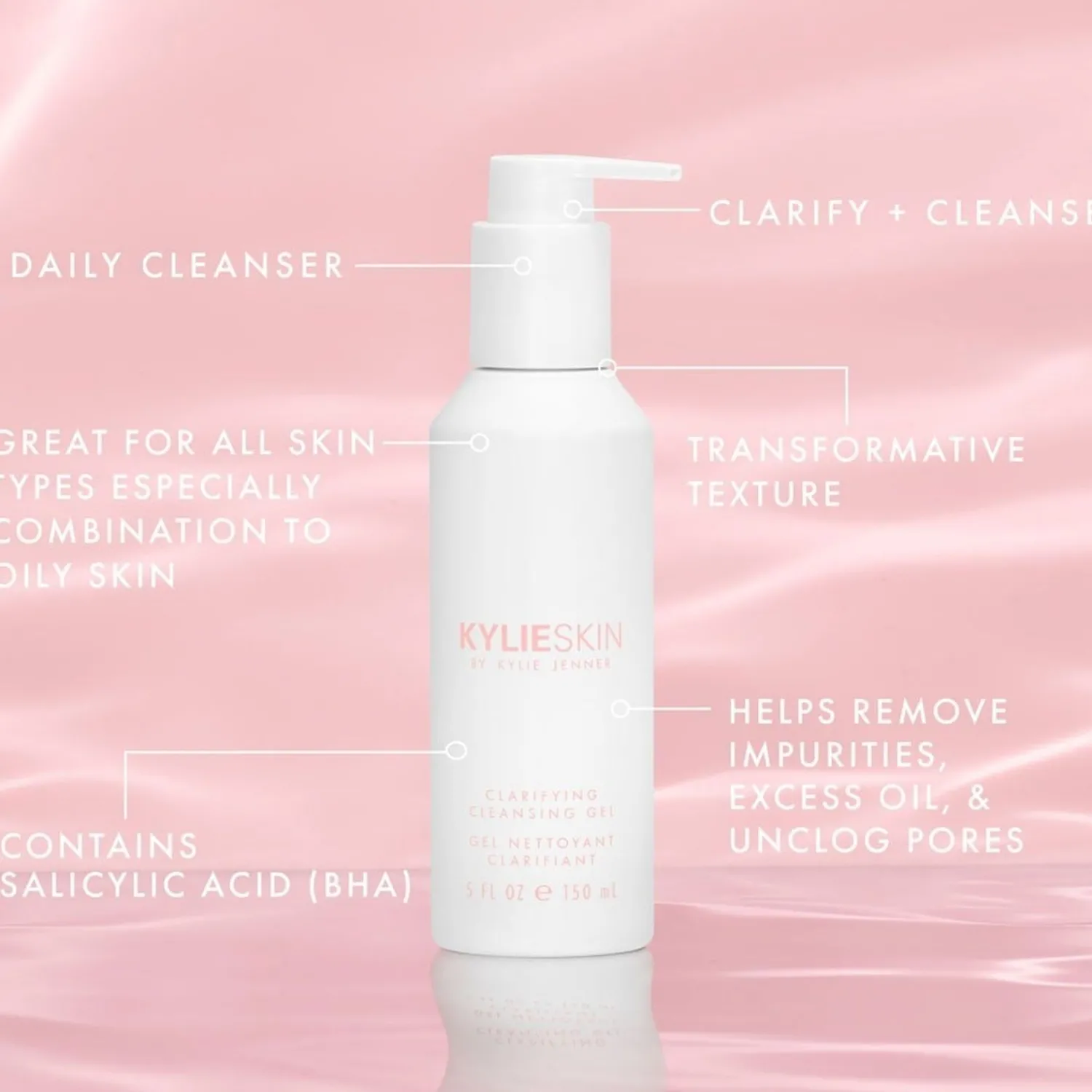 KYLIE SKIN Clarifying Cleansing Gel