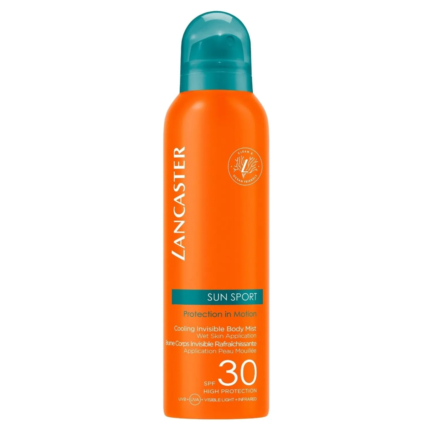 Lancaster Sun Care Sun Sport Cooling Invisible Body Mist Spf30
