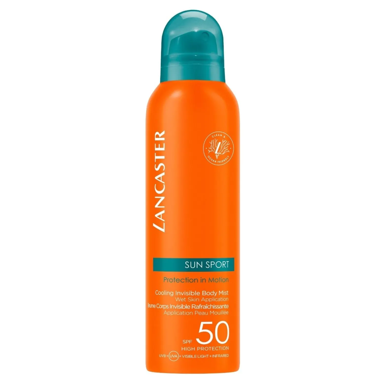 Lancaster Sun Care Sun Sport Cooling Invisible Body Mist Spf50