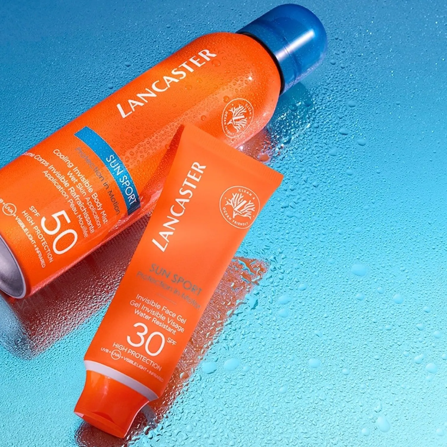 Lancaster Sun Care Sun Sport Cooling Invisible Body Mist Spf50