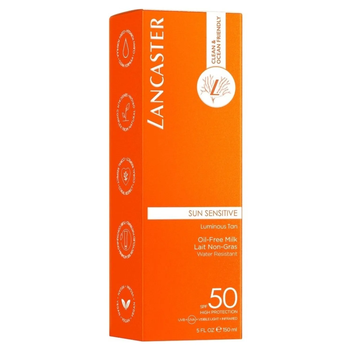 Lancaster Sun Care Zongevoelige Olievrije Melk Spf50
