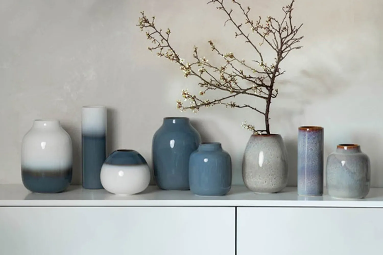 like. by Villeroy & Boch Leuk Vinden. Van Villeroy & Boch Vaas Nek Bleu Uni Groot Lave Home
