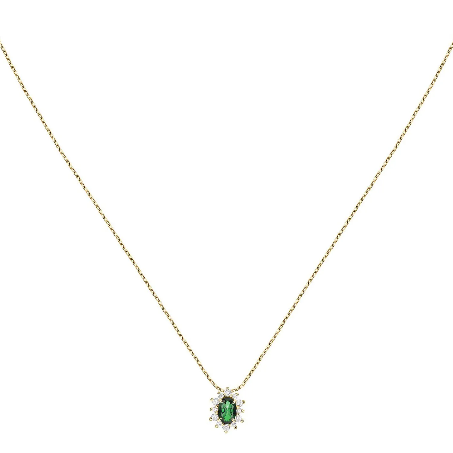Live Diamond Ketting Geelgoud, Gerecycleerd 375